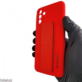 Wozinsky 4in1 švelnaus silikono dėklas - raudonas (telefonui Samsung A13 5G/A04S) Wozinsky 4in1 švelnaus silikono dėklas - raudonas (telefonui Samsung A13 5G/A04S)